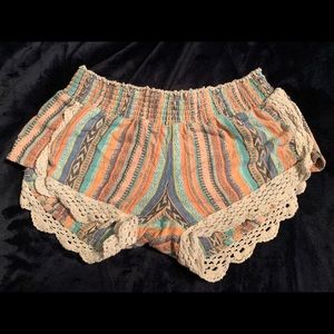 RipCurl Patterned Shorts